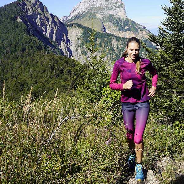 Mallas de trail ECO DRY 3/4 mujer