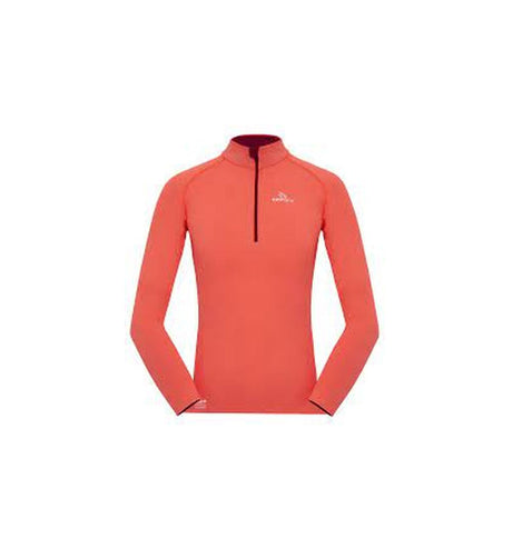 LLIRT LADY 1/2 ZIP T-SHIRT L/S