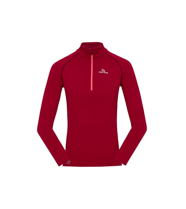 LLIRT LADY 1/2 ZIP T-SHIRT L/S