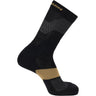 X ULTRA CREW BLACK/KELP SOCKS