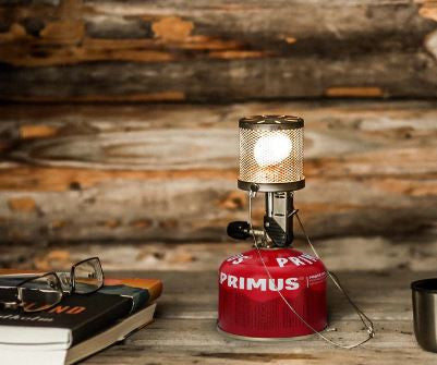 MICRON LANTERN STEEL lámpara rejilla con piezo