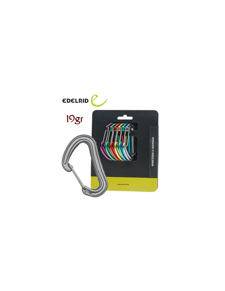 Mosquetones NINETEEN G SIXPACK