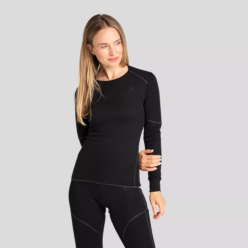 BL TOP CREW NECK L/S ACTIVE X-WARM ECO