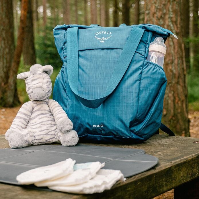 Poco Changing Tote Deep Peyto O/S