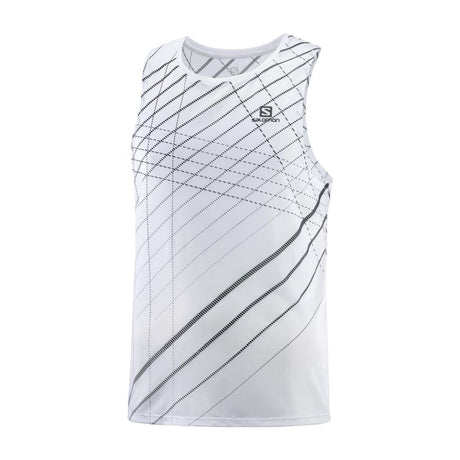 SENSE AERO SINGLET TANK M WHITE