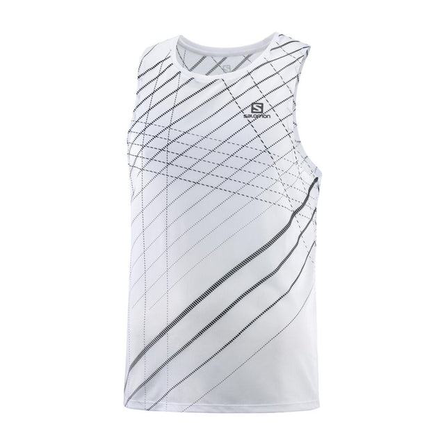 SENSE AERO SINGLET TANK M WHITE