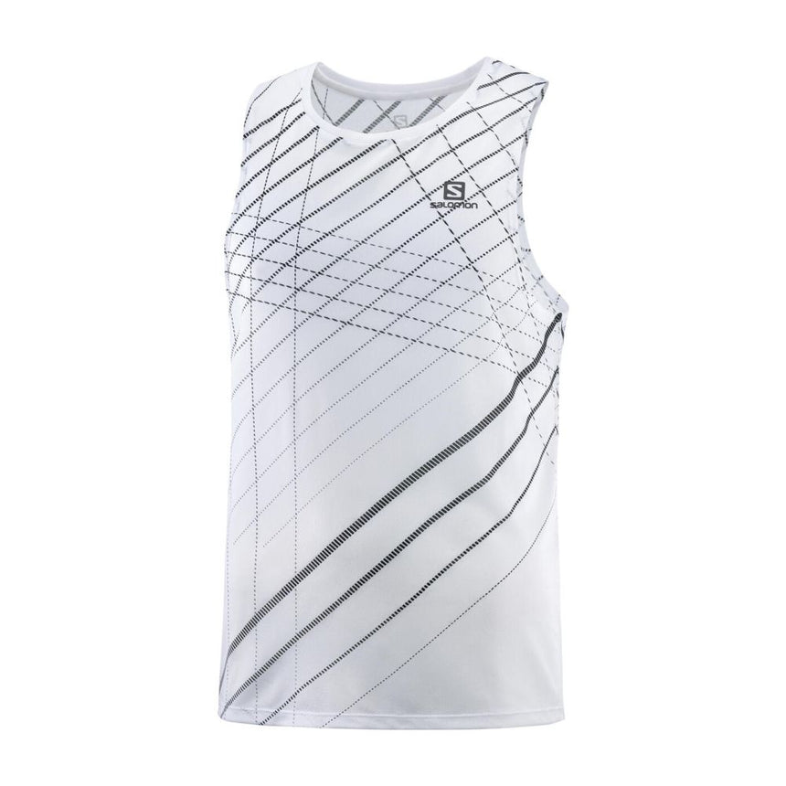 SENSE AERO SINGLET TANK M WHITE