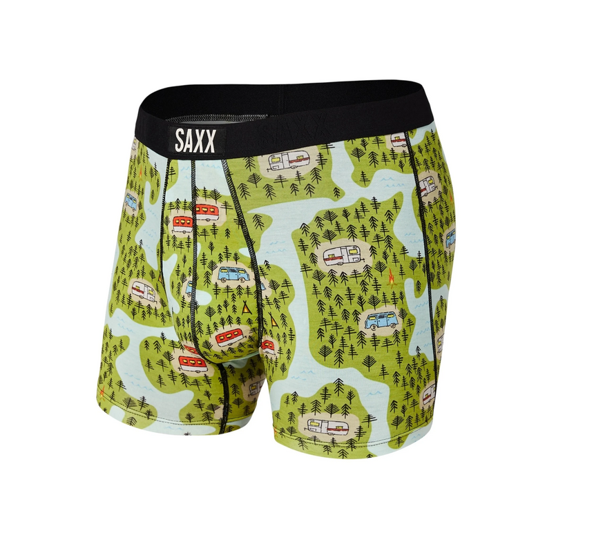 VIBE BOXER BRIEF GREEN HAPPY