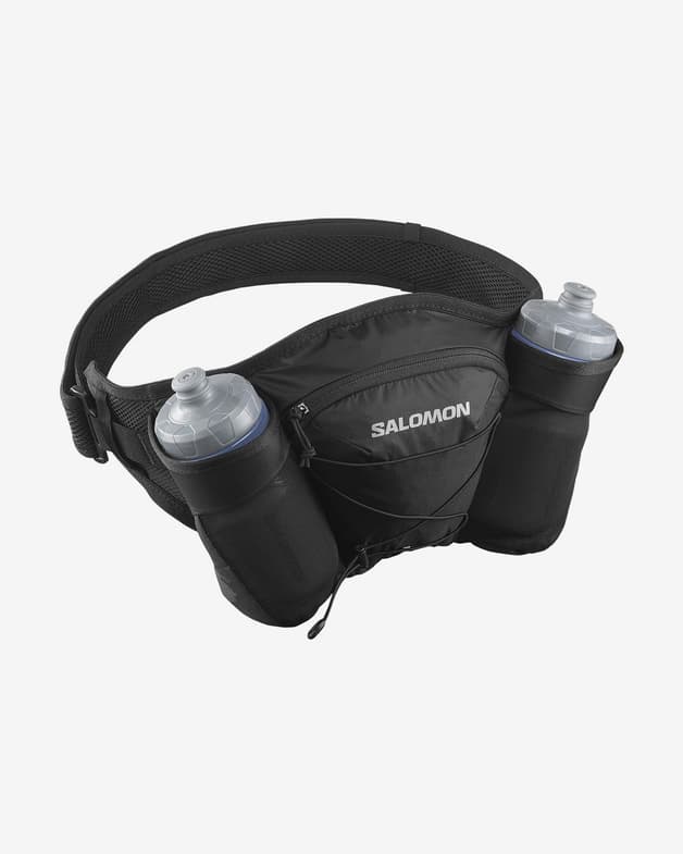 CROSS BELT 2 BOTTLES BLACK