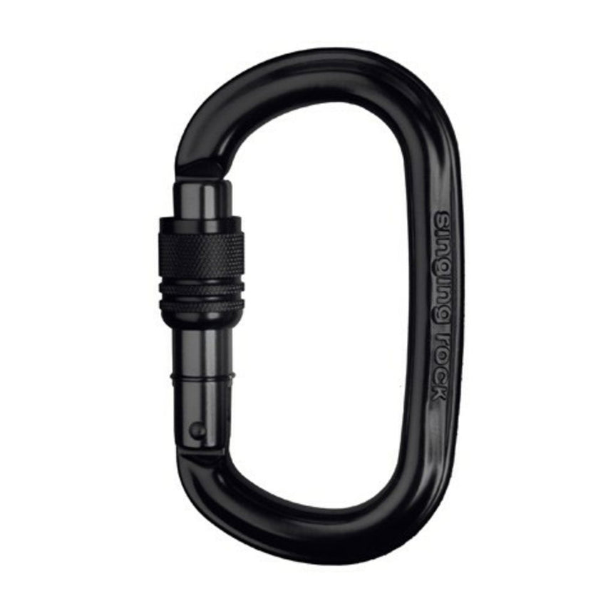 Mosquetón OZONE rosca negro SRK0016BB00