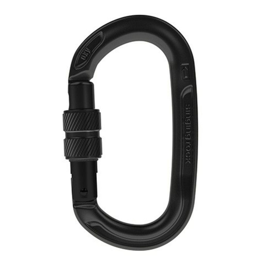 Mosquetón OXY rosca negro SRK0122BB05