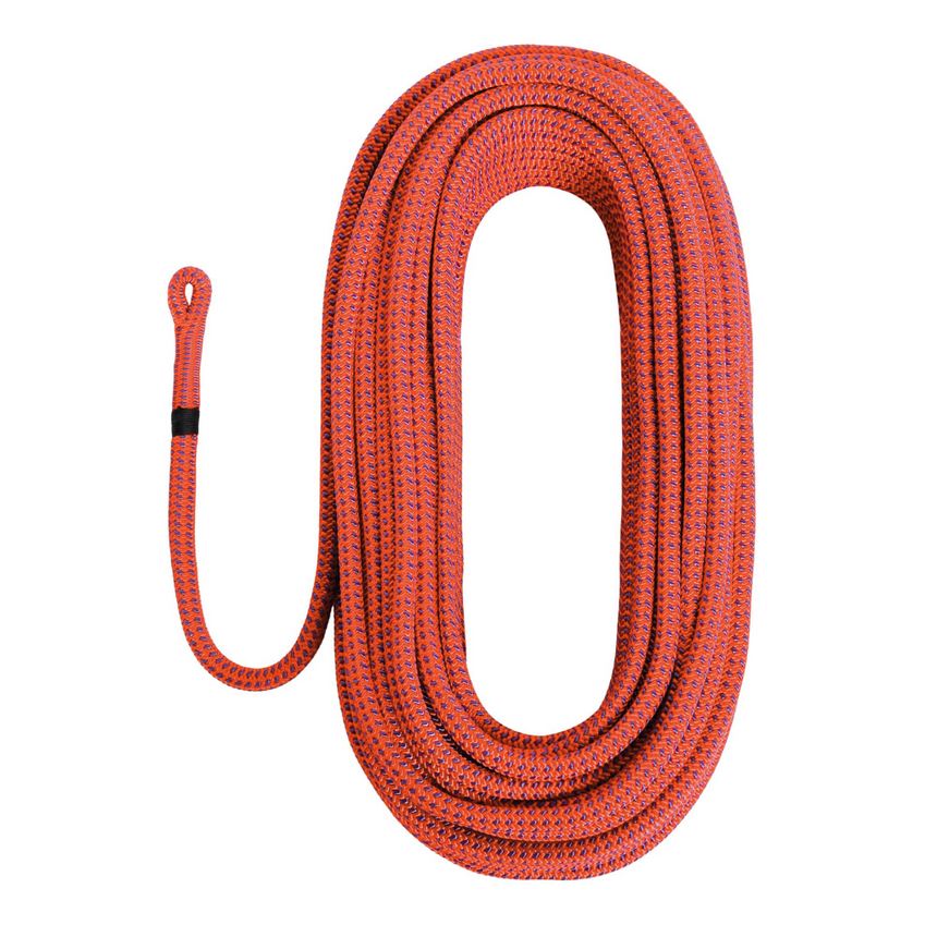 Cuerda semi-estática TILIA 11,5 naranja/violeta 45m, 1 terminal cosido SRL0468O045