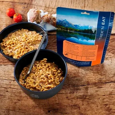 Pasta amb crema de xampinyons i vedella PS1000+