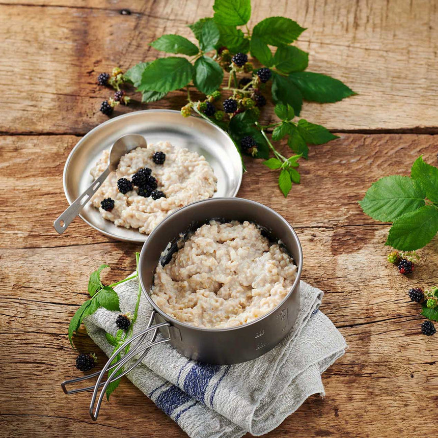 Breakfast porridge with apple pieces PS1000+