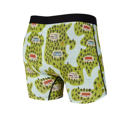 VIBE BOXER BRIEF GREEN HAPPY