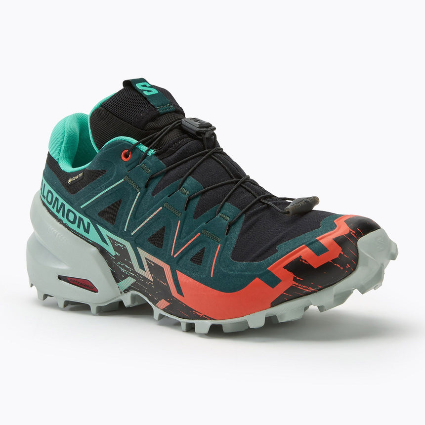 SPEEDCROSS 6 GTX W  black/electric green/cherry tomato