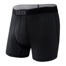QUEST BOXER BRIEF FLY BLACK II